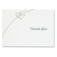Soaring Hearts Wedding Thank You Note           (was $54.95 for 100)