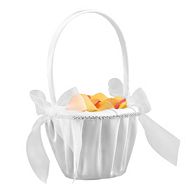 Sparkling Hearts Flower Girl Basket