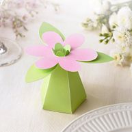 Spring Flowers Wedding Favor Boxes