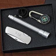 Three-piece Camping Gift Set for Groomsmen