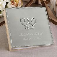 Two Hearts, One Love Wedding Guest Book