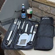 Stainless Steel Grill Set for Groomsmen