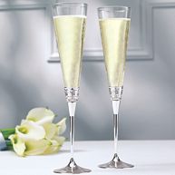 Vera Wang "With Love" Toasting Flutes by Wedgwood