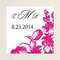 Vintage Garden Favor Tags