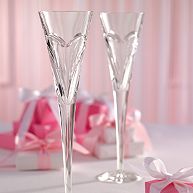 Waterford Love and Romance Champagne Flutes