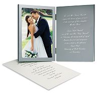 Engraved Wedding Invitation Photo Frame