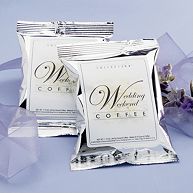 Wedding Weekend Coffee Personalized Wedding Favor