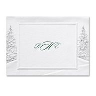 Winter's Romance Thank You Note