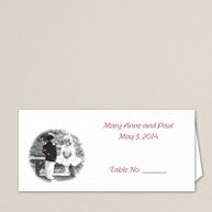 Young Love Wedding Place Card