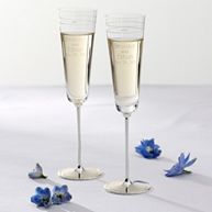 kate spade new york Darling Point Wedding Flutes