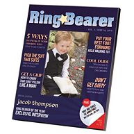 Ring Bearer Magazine Cover Frame